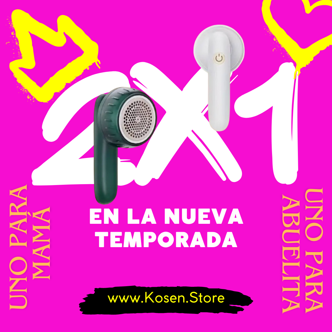 PROMO 2x1 FLUFFOFF® - ROPA COMO NUEVA! - REMOVEDOR DE PELUSAS