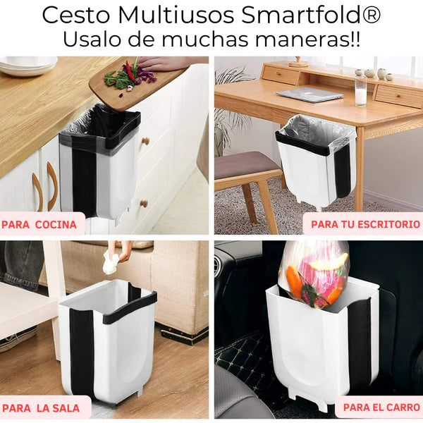 CESTO MULTIUSOS SMARTFOLD® - Tu espacio organizado Siempre 🎯