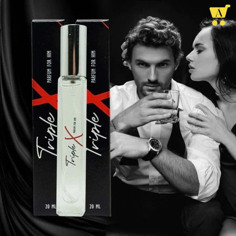 PERFUME CON FEROMONAS TRIPLE X PARA HOMBRE - VUELVETE IRRESISTIBLE 😎❤️‍🔥🔥!